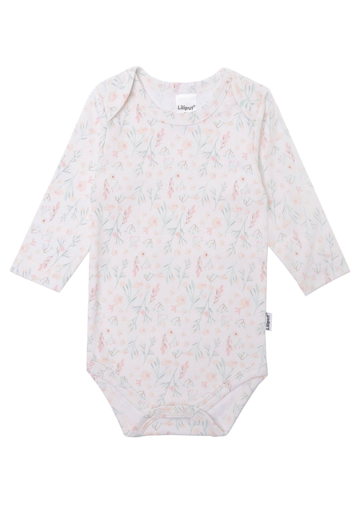 Erstausstattungsset in rose mit zarten Blümchen