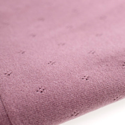 Gestrickte Babydecke aus Merinowolle