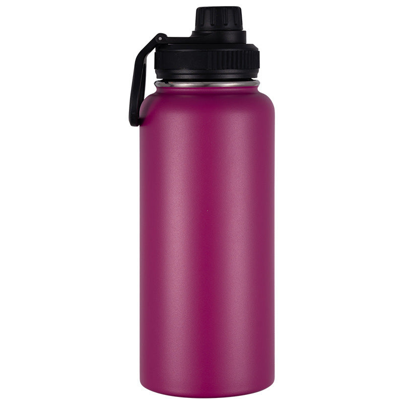 Edelstahl Thermo Trinkflasche mit Sporttrinkverschluss 950ml