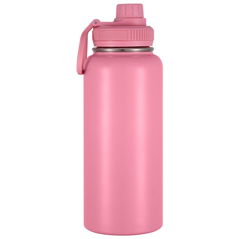 Edelstahl Thermo Trinkflasche mit Sporttrinkverschluss 950ml