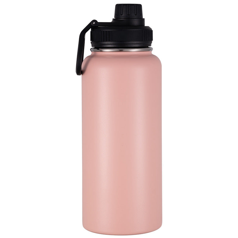 Edelstahl Thermo Trinkflasche mit Sporttrinkverschluss 950ml