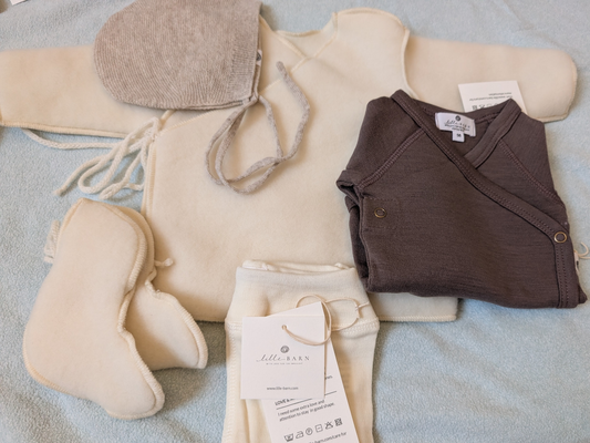 Wurzelweiche Babyerstausstattung - Natur