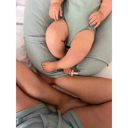 Stillkissen mit Bezug aus Musselin inkl. Lagerungsbezug