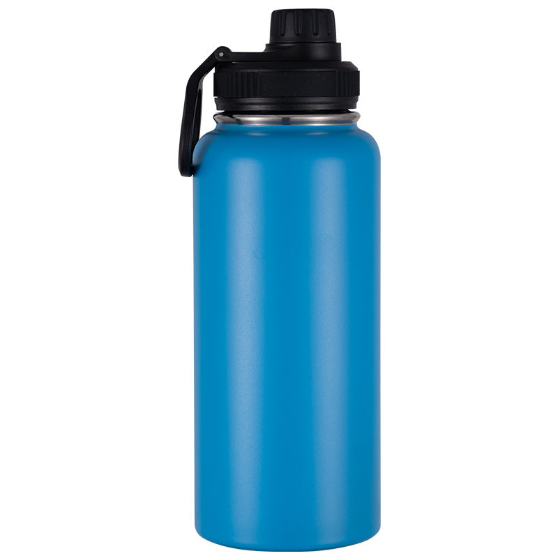 Edelstahl Thermo Trinkflasche mit Sporttrinkverschluss 950ml