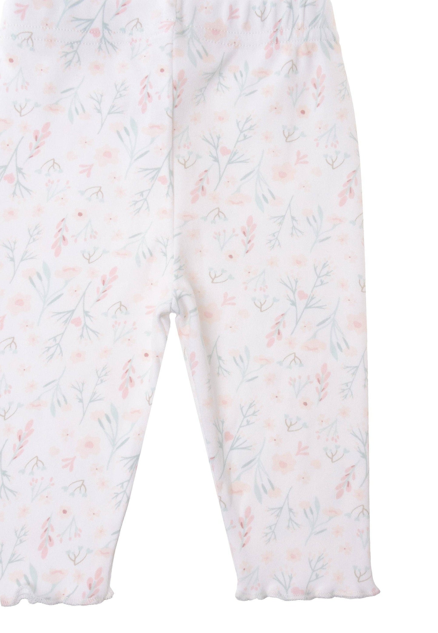 Erstausstattungsset in rose mit zarten Blümchen