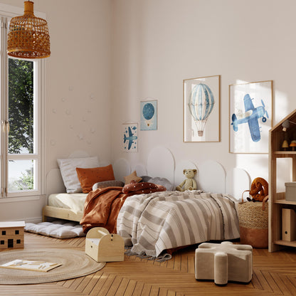 Poster fürs Kinderzimmer - Thema Luftfahrt