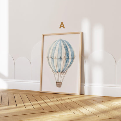 Poster fürs Kinderzimmer - Thema Luftfahrt